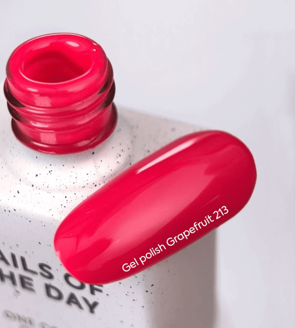 Гель-лак NailsOfTheDay 213 Grapefruit неоново-малиновий, 10мл