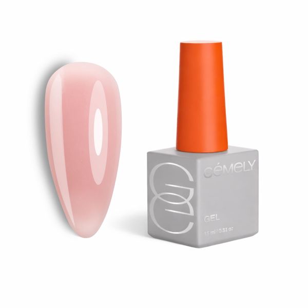 Гель GEMELY Fast builder gel 21, персиковий 15мл