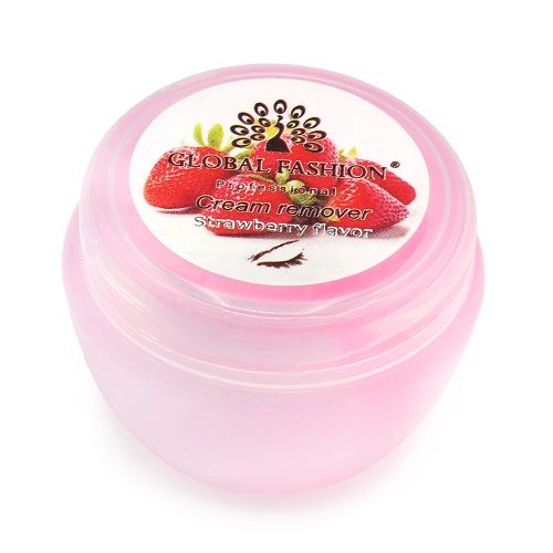 Крем для зняття вій Global Strawberry 10г
