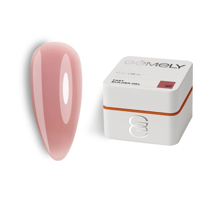 Гель GEMELY Fast builder gel 22, персиковий  30мл