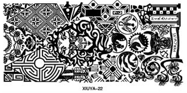 Пластина для стемпинга mART XIUYA 22
