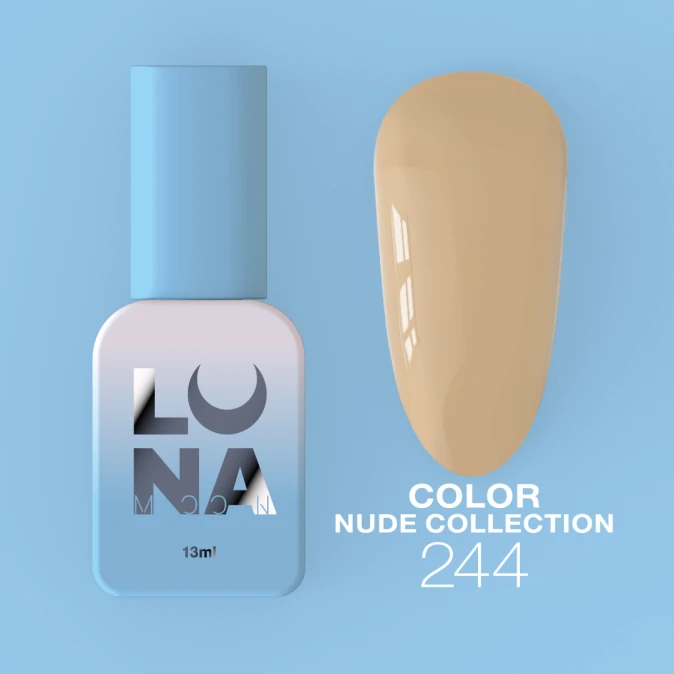 Гель-лак Luna Nude Color 244 13мл