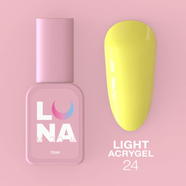 Рідкий акригель Luna Light Acrygel 13мл №24