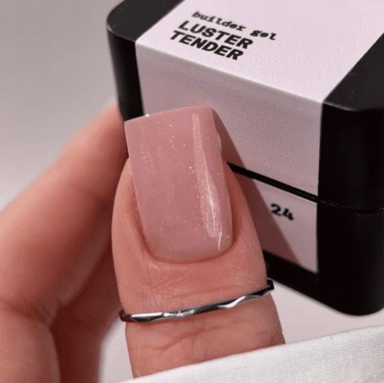 Гель Biblioteka Builder Gel  24 LUSTER Tender нежный с шиммером