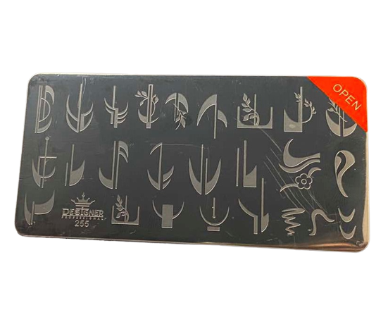 Пластинка для стемпинга Designer 255