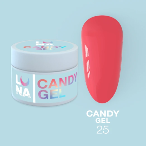Гель для нарощування Luna Candy Gel 25 15мл