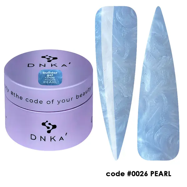 Гель перламутровый DNKa' Builder Gel  0026 Pearl