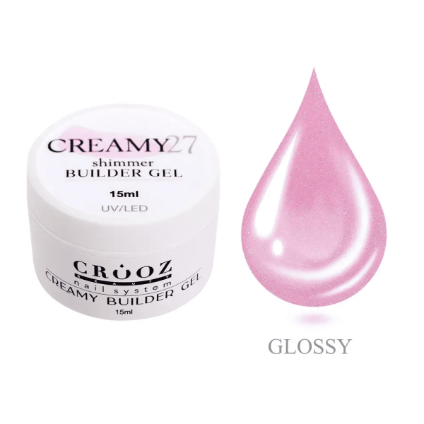 Гель Crooz Creamy Builder Gel 27, 15мл
