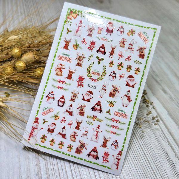 Наклейка Nail Stickers EB28