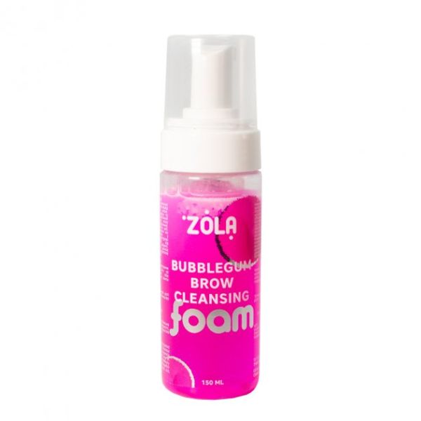 Піна для брів ZOLA очищаюча рожева Bubblegum Brow Cleansing 150 мл