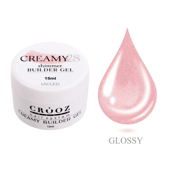 Гель Crooz Creamy Builder Gel 28, 15мл