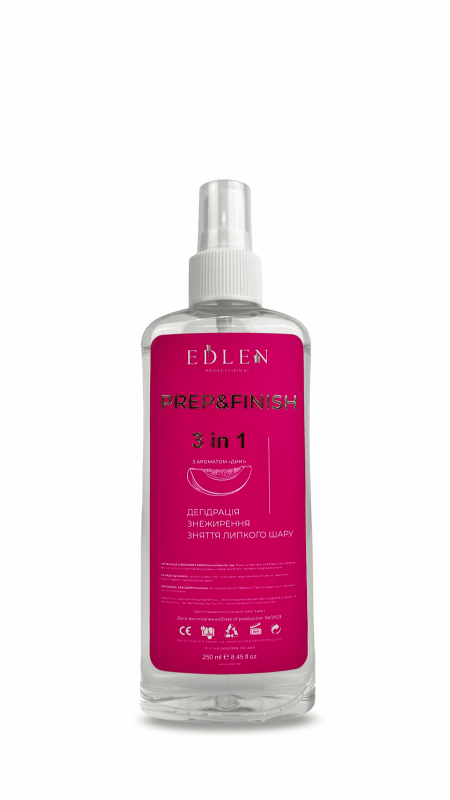 Обезжириватель Edlen Prep&Finish 250мл Melon Дыня