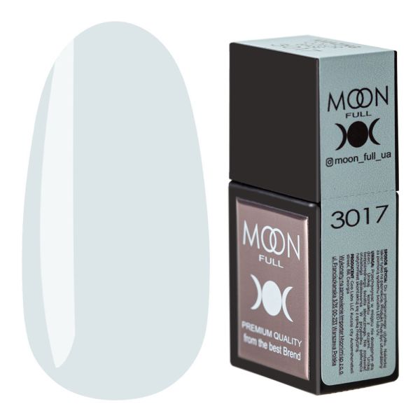 Кольорова база MOON FULL Amazing Color Base №3017 блакитний, 12мл