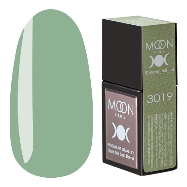 Кольорова база MOON FULL Amazing Color Base №3019 зелений, 12мл