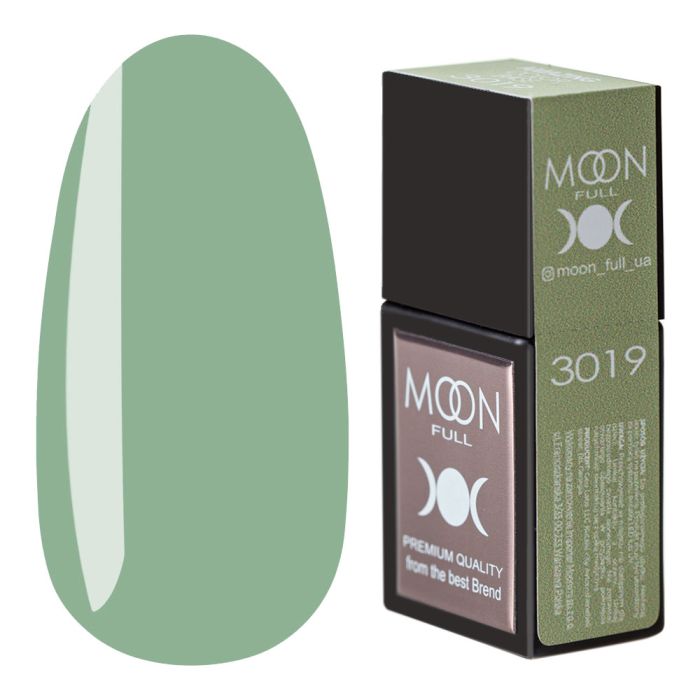 Кольорова база MOON FULL Amazing Color Base №3019 зелений, 12мл