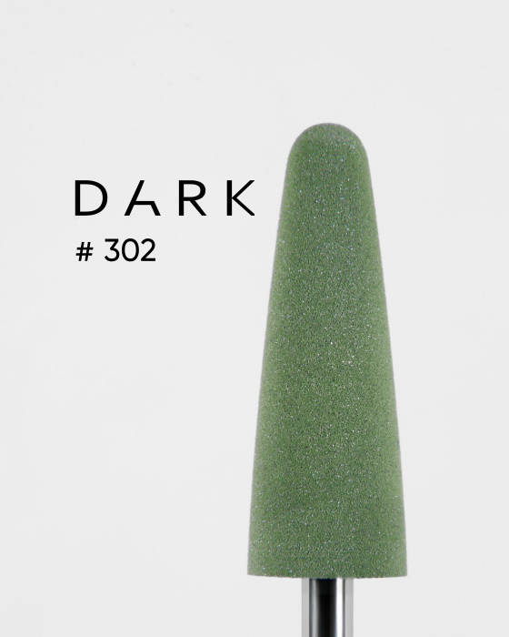 Фреза полировщик Dark 302 заостренный большой зеленый