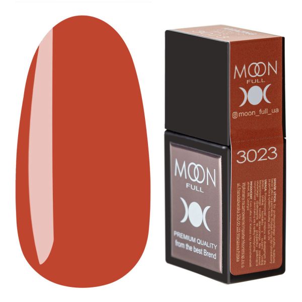 Цветная база MOON FULL Amazing Color Base №3023 перламутрово-оранжевый, 12мл