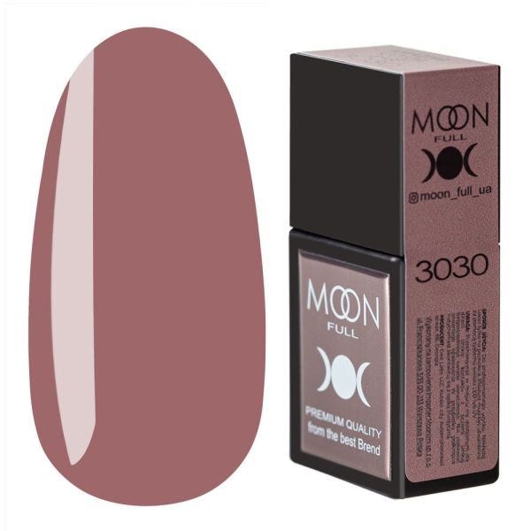 Кольорова база MOON FULL Amazing Color Base №3030 рожево-коричневий, 12мл