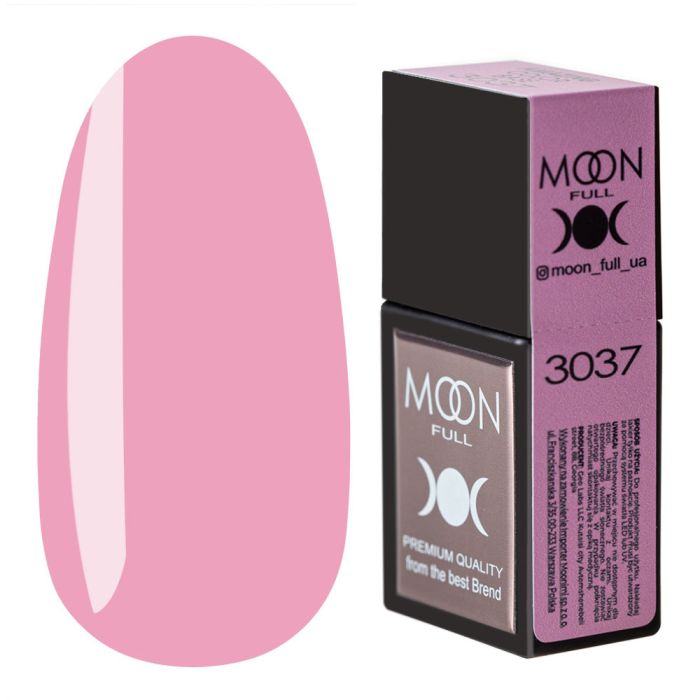 Кольорова база MOON FULL Amazing Color Base №3037 рожевий, 12мл