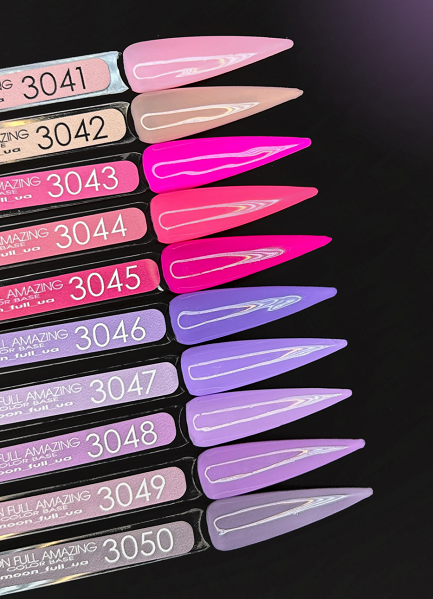 Кольорова база MOON FULL Amazing Color Base №3041 рожевий, 12мл