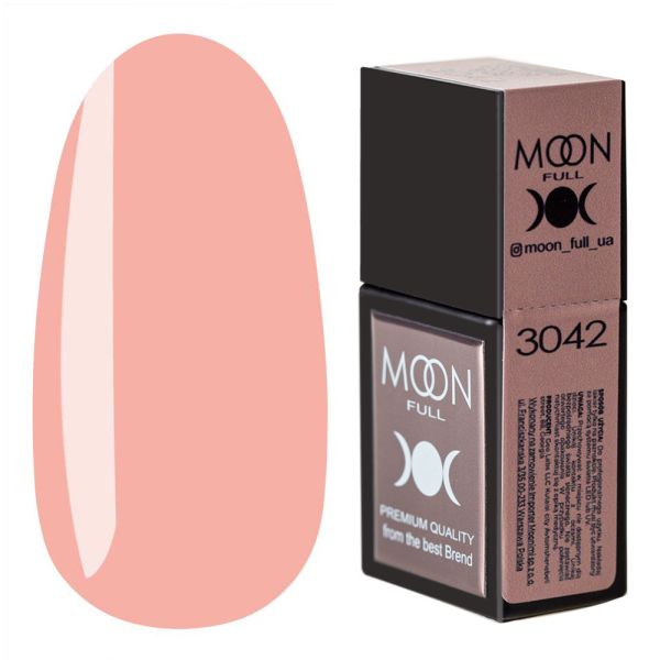 Кольорова база MOON FULL Amazing Color Base №3042 персиковий, 12мл