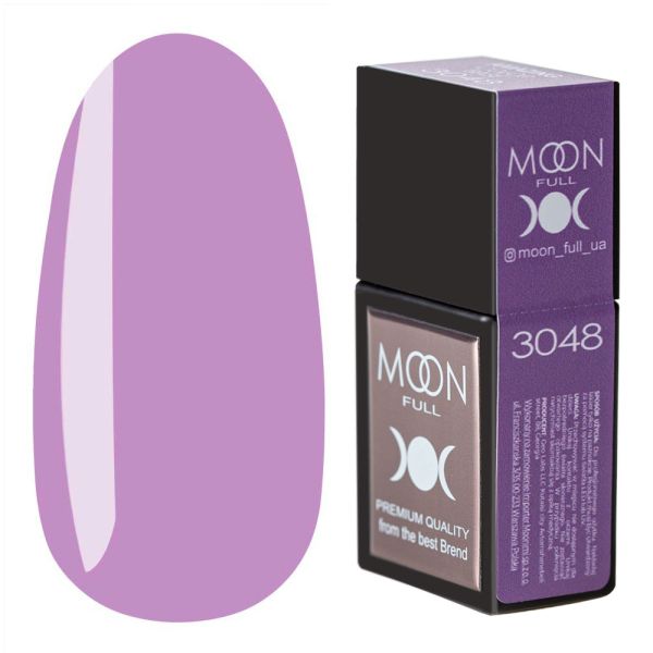 Кольорова база MOON FULL Amazing Color Base №3048 лавандовий, 12мл