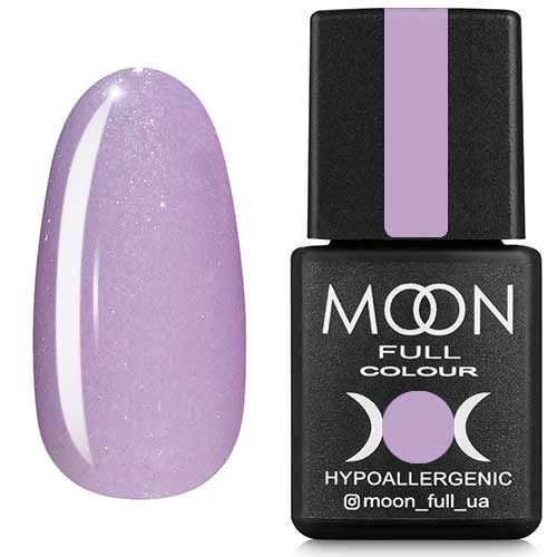 Гель-лак MOON FULL color Gel polish №304 (світло-бузковий з шіммерами), 8 мл