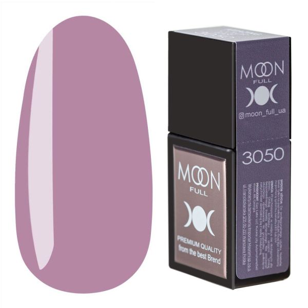 Кольорова база MOON FULL Amazing Color Base №3050 попелясто-ліловий, 12мл