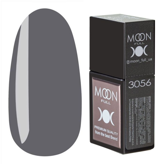 Кольорова база MOON FULL Amazing Color Base №3056 темно-сервий, 12мл