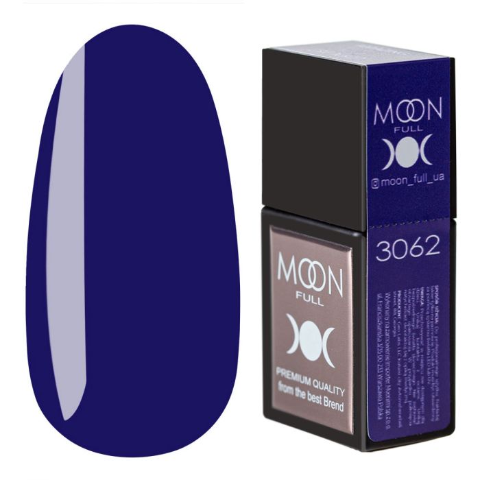 Кольорова база MOON FULL Amazing Color Base №3062 синій, 12мл