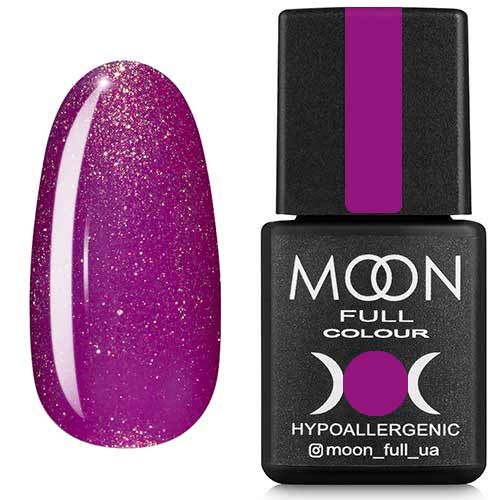 Гель-лак MOON FULL color Gel polish №309 (крокус с мелким золотистым шиммером), 8 мл