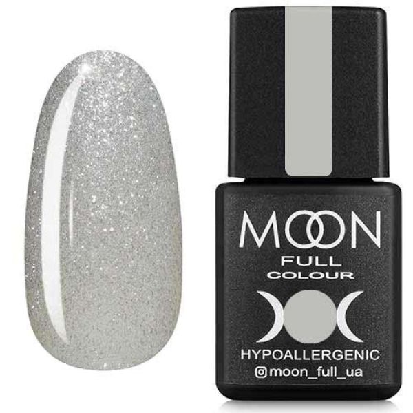 Гель-лак MOON FULL color Gel polish №312 (білі перли, з відливом), 8 мл