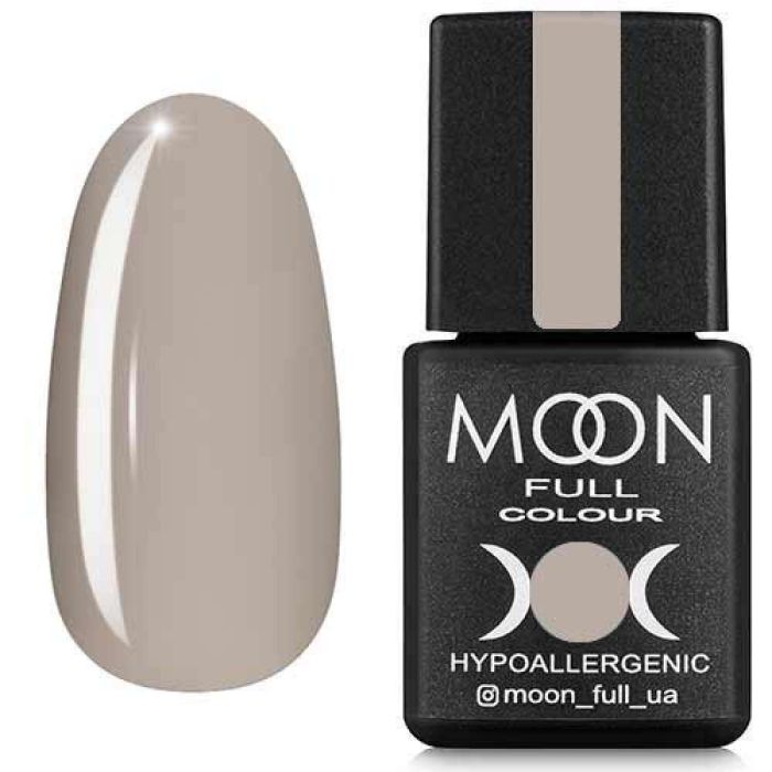Гель-лак MOON FULL color Gel polish №314 (латте з сірим подтоном, емаль), 8 мл