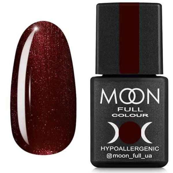 Гель-лак MOON FULL color Gel polish №316 (рожевий шоколад з шіммерами), 8 мл