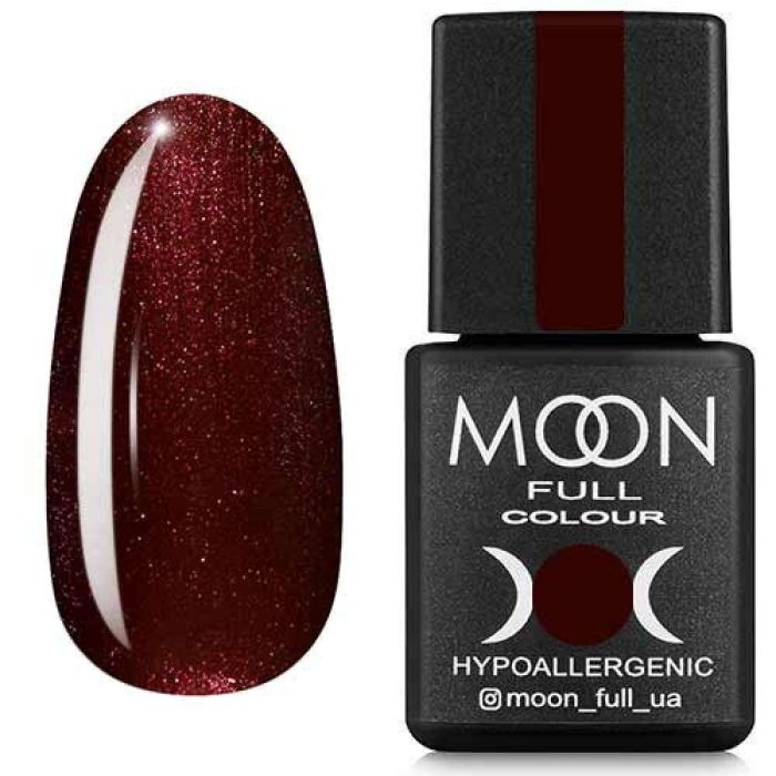 Гель-лак MOON FULL color Gel polish №316 (рожевий шоколад з шіммерами), 8 мл