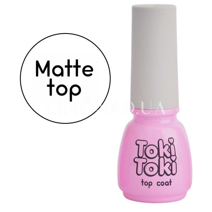 Топ матовый Toki Toki Matte Top, 5 мл