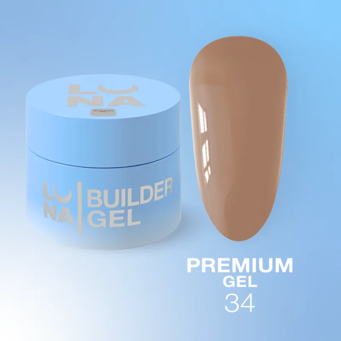 Гель для нарощування Luna Premium Gel 34