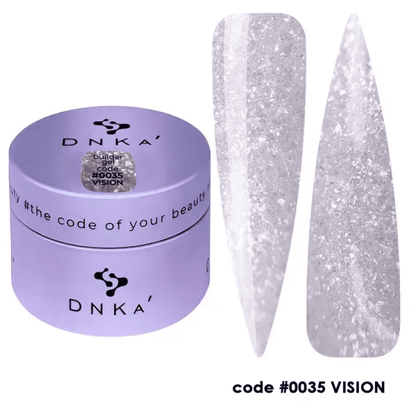 Гель DNKa' Builder Gel 035 ніжний ліловий Vision 