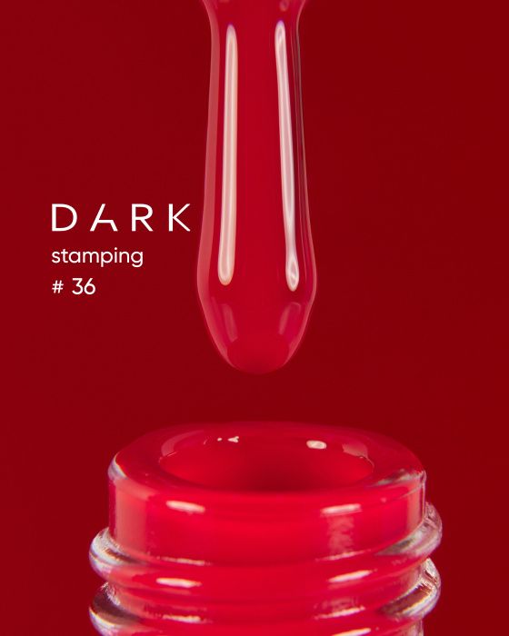 Краска для стемпінгу DARK Stamping polish №36 10мл
