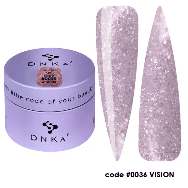 Гель DNKa' Builder Gel 036 Vision пудровий рожевий