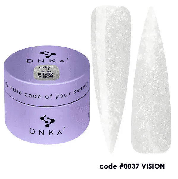 Гель DNKa' Builder Gel 037 Vision морозний молочний