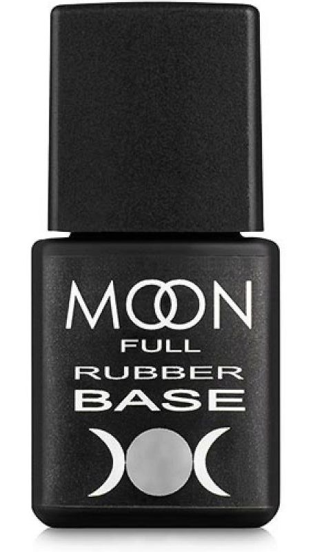 Базове каучукове покриття для гель-лаку Rubber Base MOON FULL, 8 мл