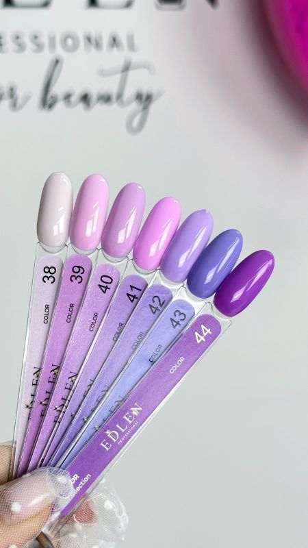 Гель-лак Edlen Color 9мл 044 фіалковий