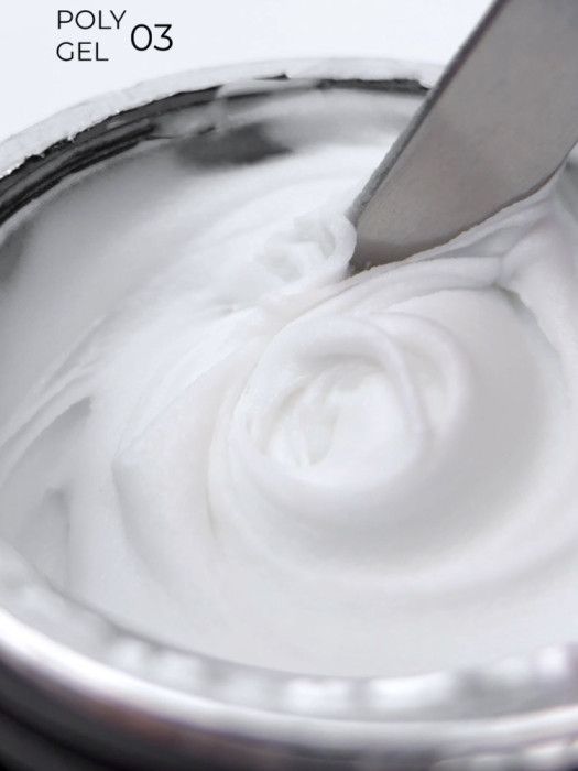 Полигель Miss Luna Premium PolyGel 03 белый, 15мл
