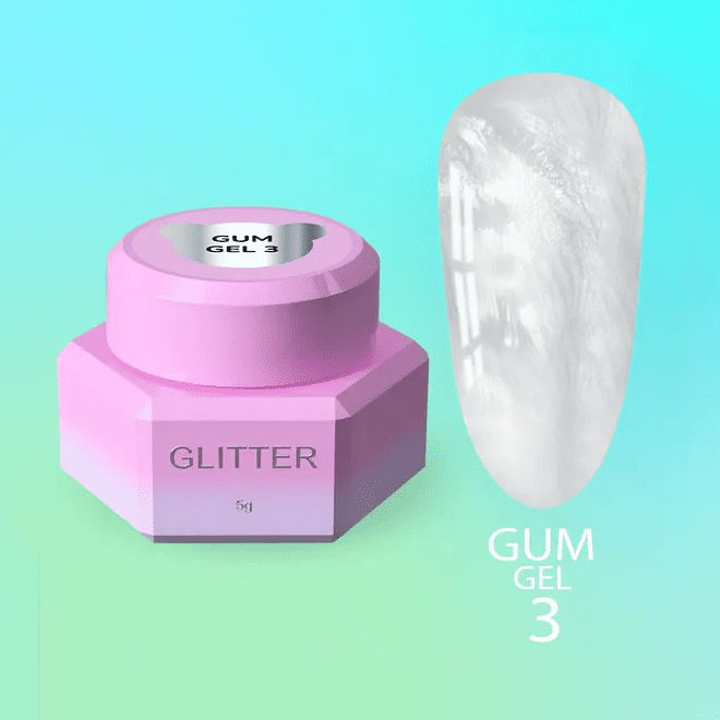 Гель-жуйка для дизайну Gum Gel 3, 5мл