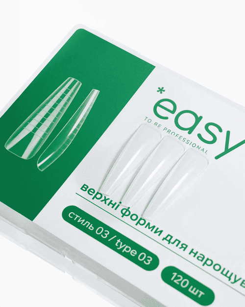 Верхние формы для наращивания ногтей Easy by Masha Create, стиль 3