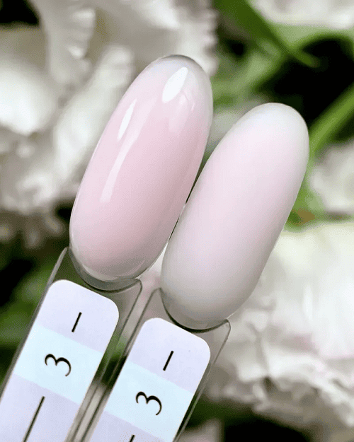 Рідкий полігель Crooz FRENCH Liquid Polygel 03 біло-рожевий, 15мл