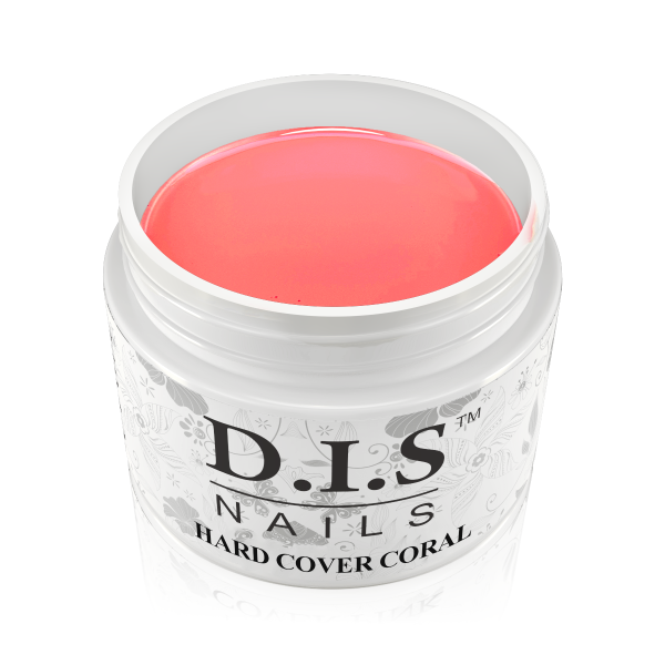 Камуфлирующий гель D.I.S Nails Hard Cover Coral 30г