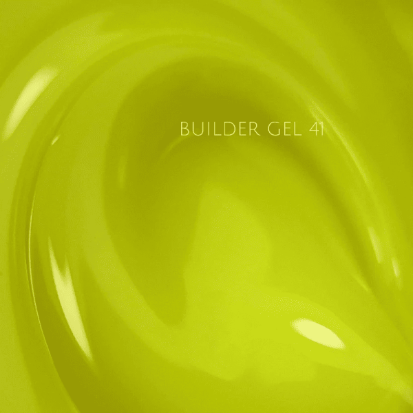 Гель для наращивания ногтей NailsOfTheday Builder 41 насыщенно-лимонный, 15мл