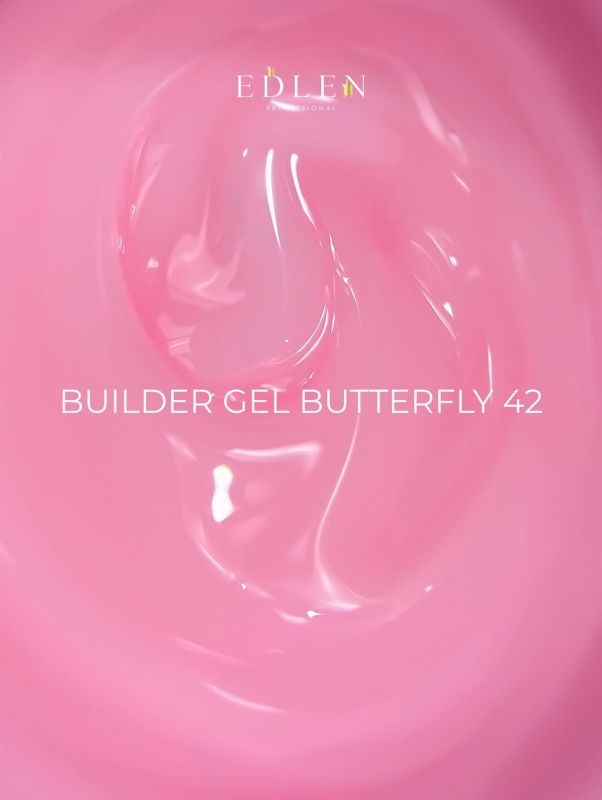 Гель Edlen Builder Gel Butterfly 42, 15мл